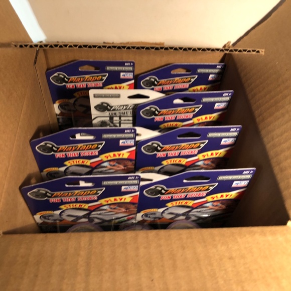 FULL CASE LOT!(12) InRoad Play Tape Purple Road 2" x 15 feet ea. For Hot Wheels - Picture 7 of 11